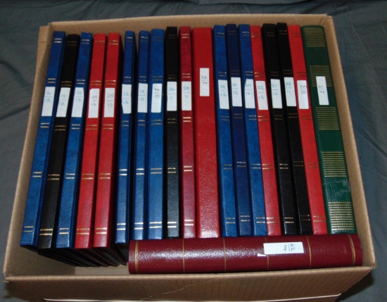 World Wide Collection in (20) Stock Books.