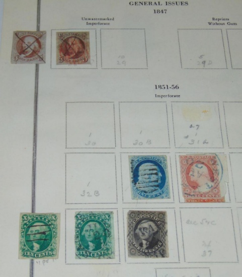 U.S. Estate Stamp Lot. Estate Collection.