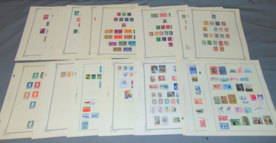 Norway Stamp Collection.