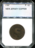 1787 New Jersey Copper 1/2 Cent PCI F-12