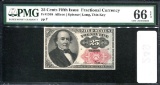 1864 Fractional Currency 25 Cents.