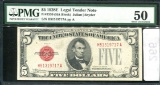 1928 E $5.00 Bill. PMG-50.