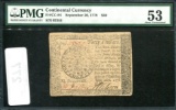 Continental Currency. 1778 40 Dollars.