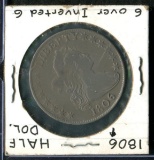 U.S. 1806 Half Dollar. 