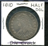 U.S. 1810 Half Dollar.