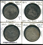 U.S. Half Dollar Lot of Four.