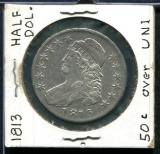 U.S. Half Dollar 1813.