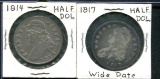 U.S. Half Dollar Lot of Two.