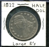 U.S. Half Dollar 1822.