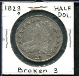 U.S. Half Dollar 1823.