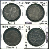 U.S. Half Dollar Lot of Four.