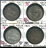 U.S. Half Dollar Lot of Four.