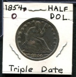 U.S. Half Dollar. 1854 O