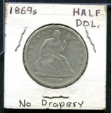 U.S. Half Dollar. 1869 S.
