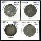 U.S. Half Dollar Lot of Four.