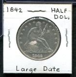 U.S. Half Dollar 1842.