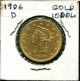 U.S. Ten Dollar Gold Piece.