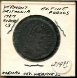 Colonial Coin. Vermont Britannia 1787
