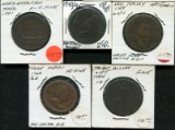 Lot of 18th Century Coins.