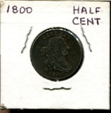 U.S. 1800 Half Cent.