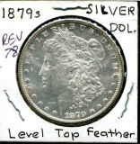 U.S. Morgan Dollar. 1879 S