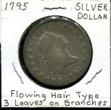 Scarce U.S. Silver Dollar 1795.