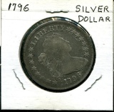 Scarce U.S. Silver Dollar 1796.