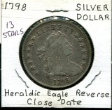 U.S. Silver Dollar. 1798.