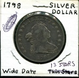 U.S. Silver Dollar. 1798.