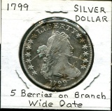 U.S. Silver Dollar. 1799.