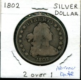 U.S. Silver Dollar. 1802.