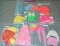 (10) Vintage 1960/70's Barbie Doll Fashion Outfits