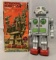 Attacking Martian Robot Battery Operated Boxed.