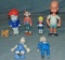All Bisque Comic Character Figurine Lot