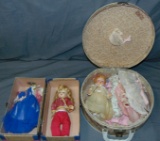 (2) Dolls in Carrying Cases with Accessories