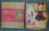 1951 MIB Ideal P-91 Toni Shampoo & Play Wave Doll