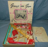 1955 Vogue Ginny's Own Gym in Original Box