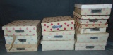 (11) Boxed Nancy Ann Storybook Dolls, All Bisque