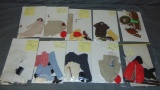 (10) Vintage Ken Doll Clothing Outfits