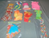 (10) Vintage 1960/70's Barbie Doll Fashion Outfits