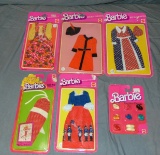 (6) Vtg MOC 1970's Barbie Best Buy Fashions