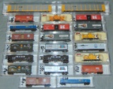 22 Assorted Atlas & Micro Trains N Gauge Freight