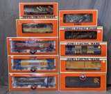 10 Lionel Freight Cars