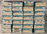 34 Boxed Athearn HO Freight Car Kits, some Assembl
