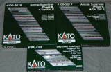 Kato N Gauge Amtrak Superliner Car Sets