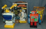 2 Boxed Vintage Robots