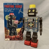 Fighting Robot. Battery Operated Box.