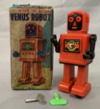 Wind Up Venus Robot. Scarce. In Box.