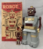 Marx Electric Robot & Son Boxed.