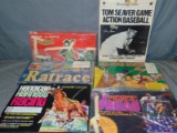 (6) Vintage Sports Related Board Games
